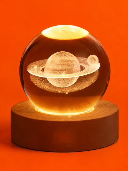 Esfera de cristal 3d