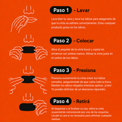 x30 Cintas Bucales