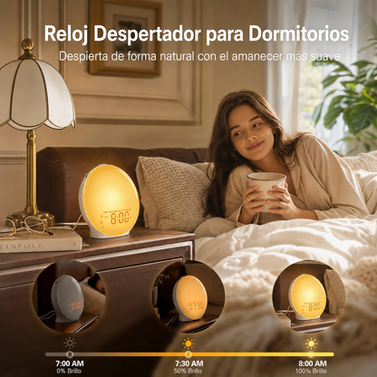 DESPERTADOR DE AMANECER + 4 EBOOKS DE REGALO