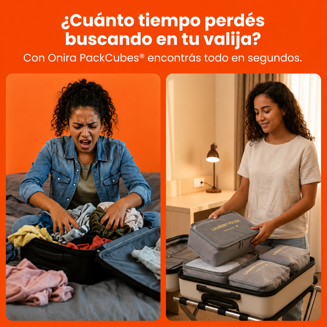 Organizadores de maleta foko packcubes®