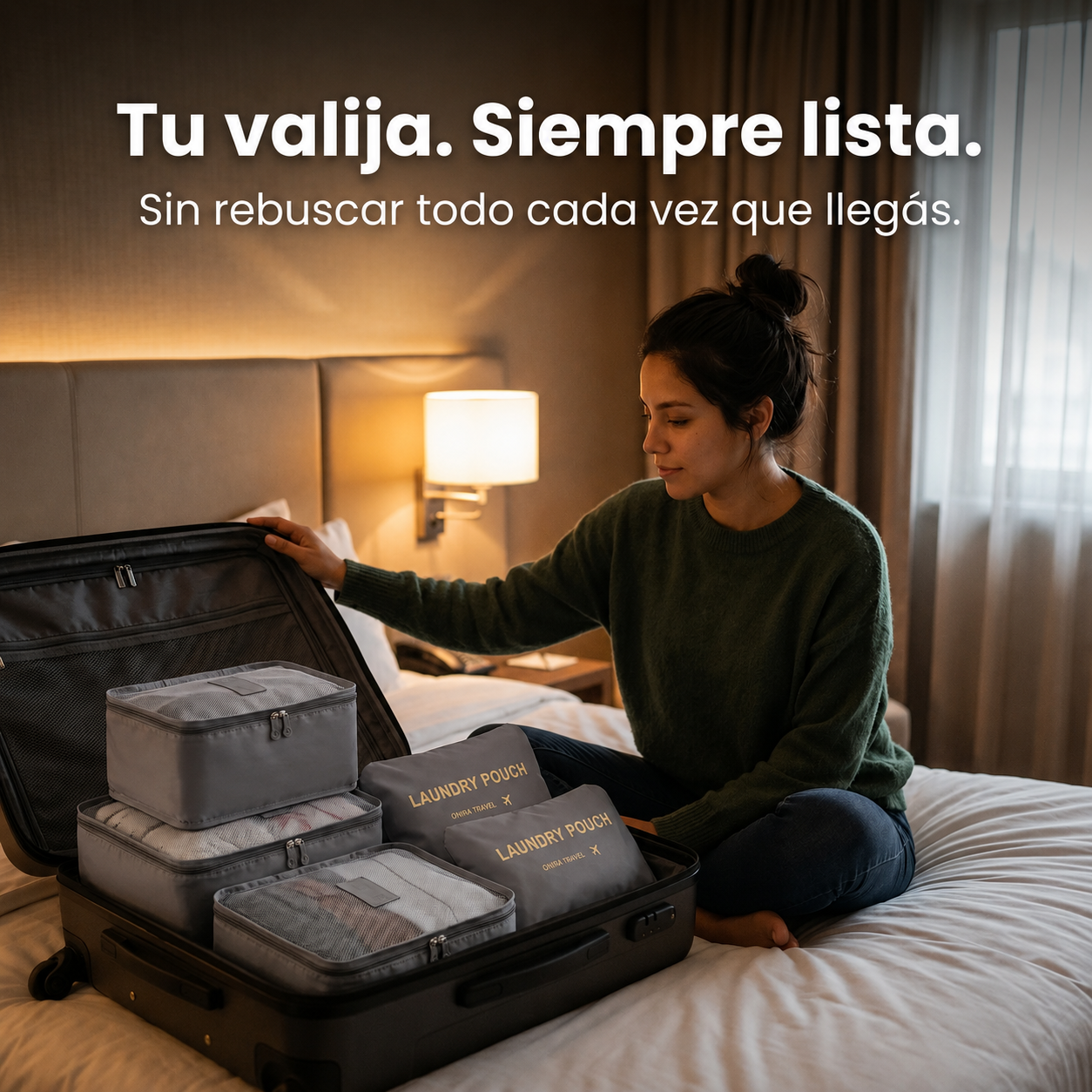 Organizadores de maleta foko packcubes®