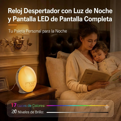 DESPERTADOR DE AMANECER + 4 EBOOKS DE REGALO