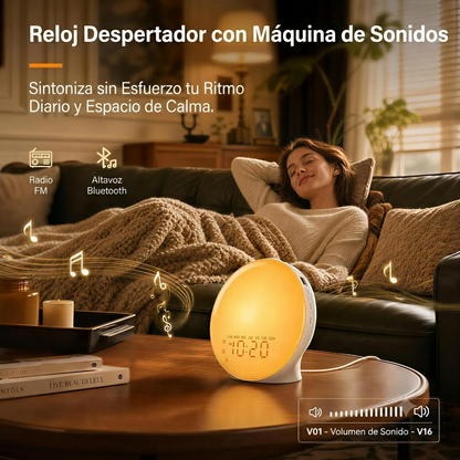 DESPERTADOR DE AMANECER + 4 EBOOKS DE REGALO