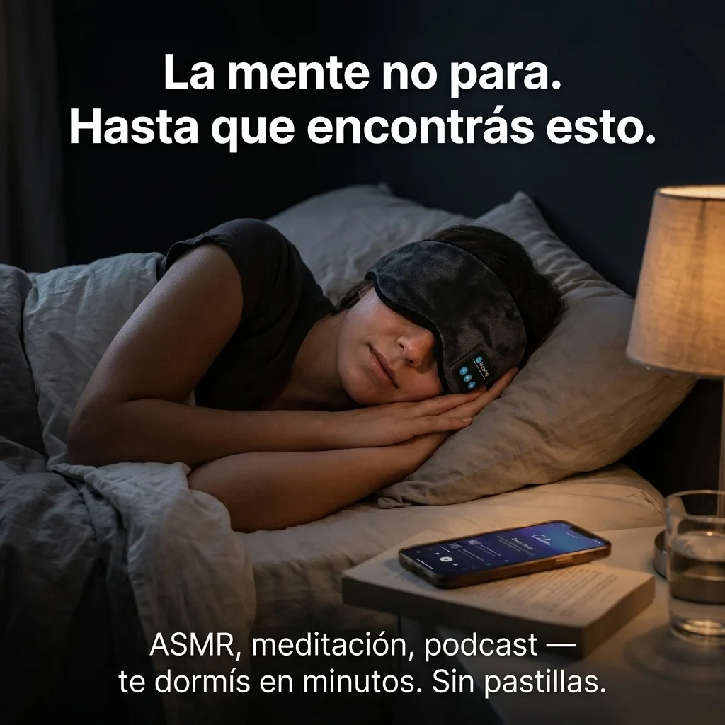 Antifaz Máscara Para Dormir Auriculares Bluetooth