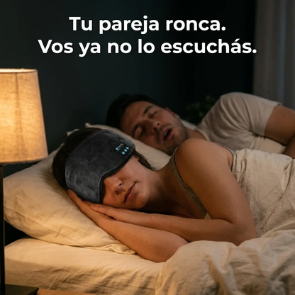 Antifaz Máscara Para Dormir Auriculares Bluetooth
