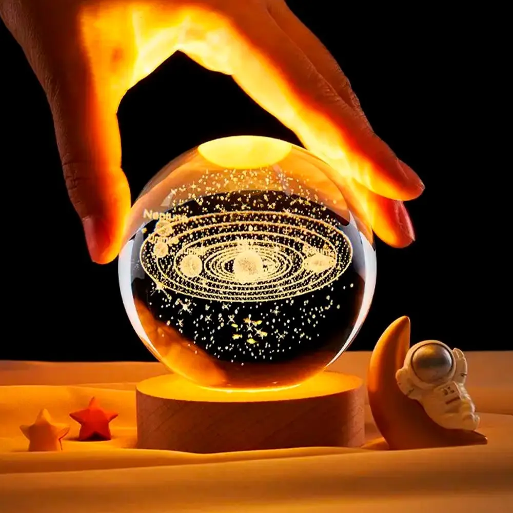 Esfera de cristal 3d