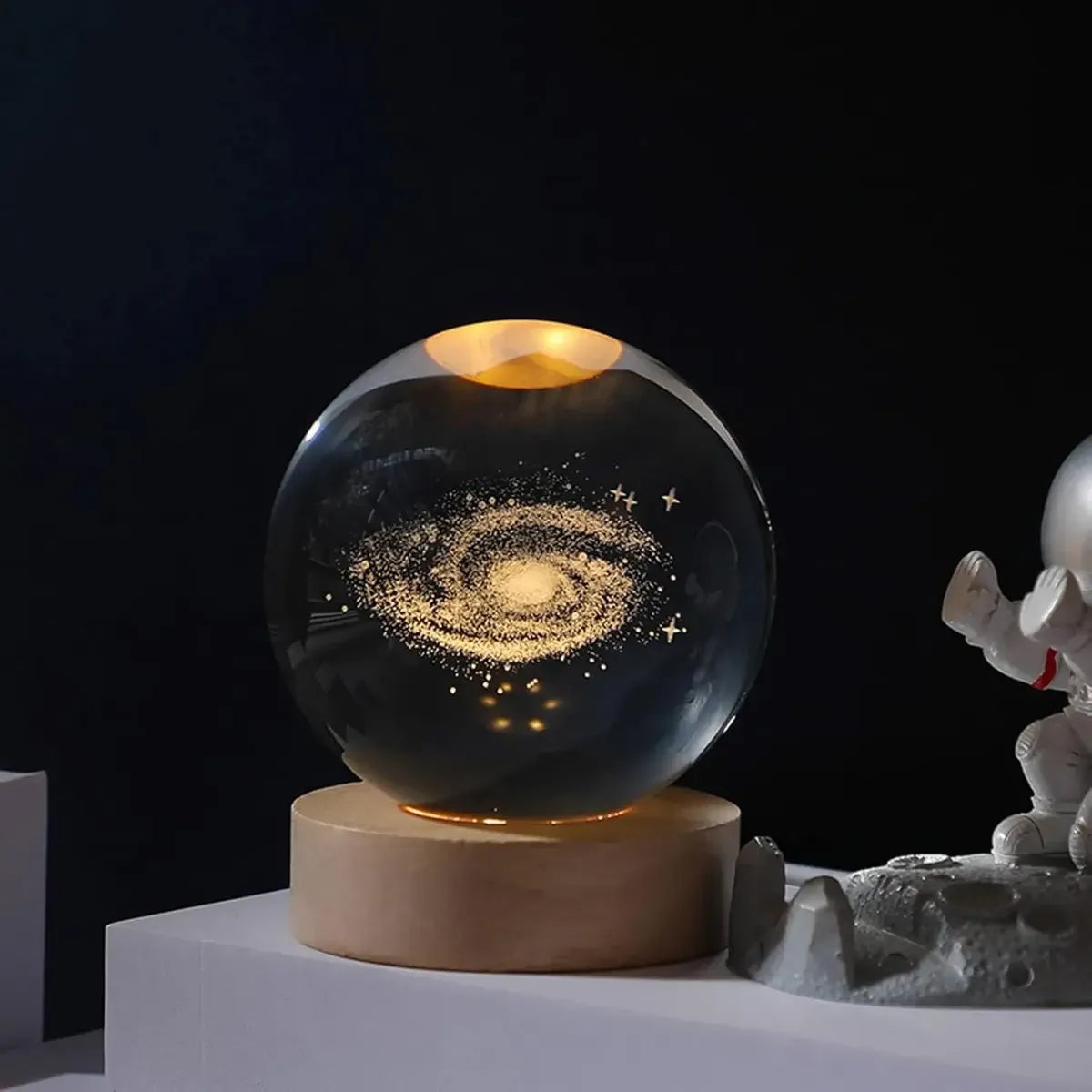Esfera de cristal 3d